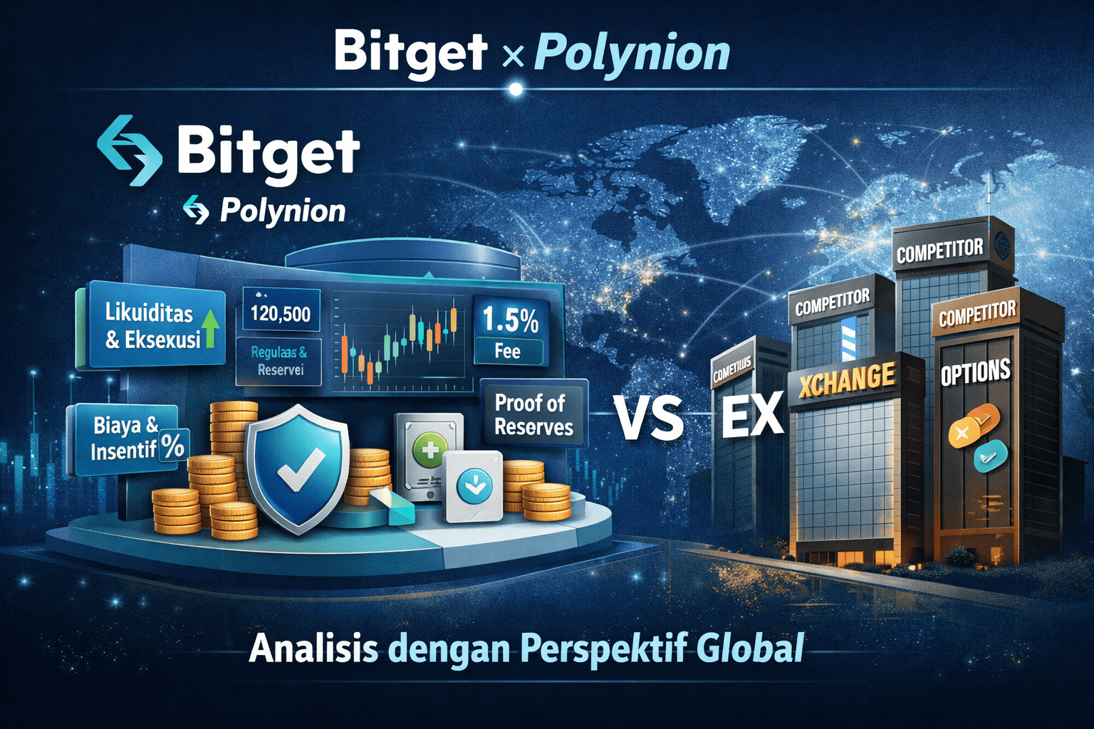 Bitget vs Kompetitor Global: Positioning di Pasar Derivatives