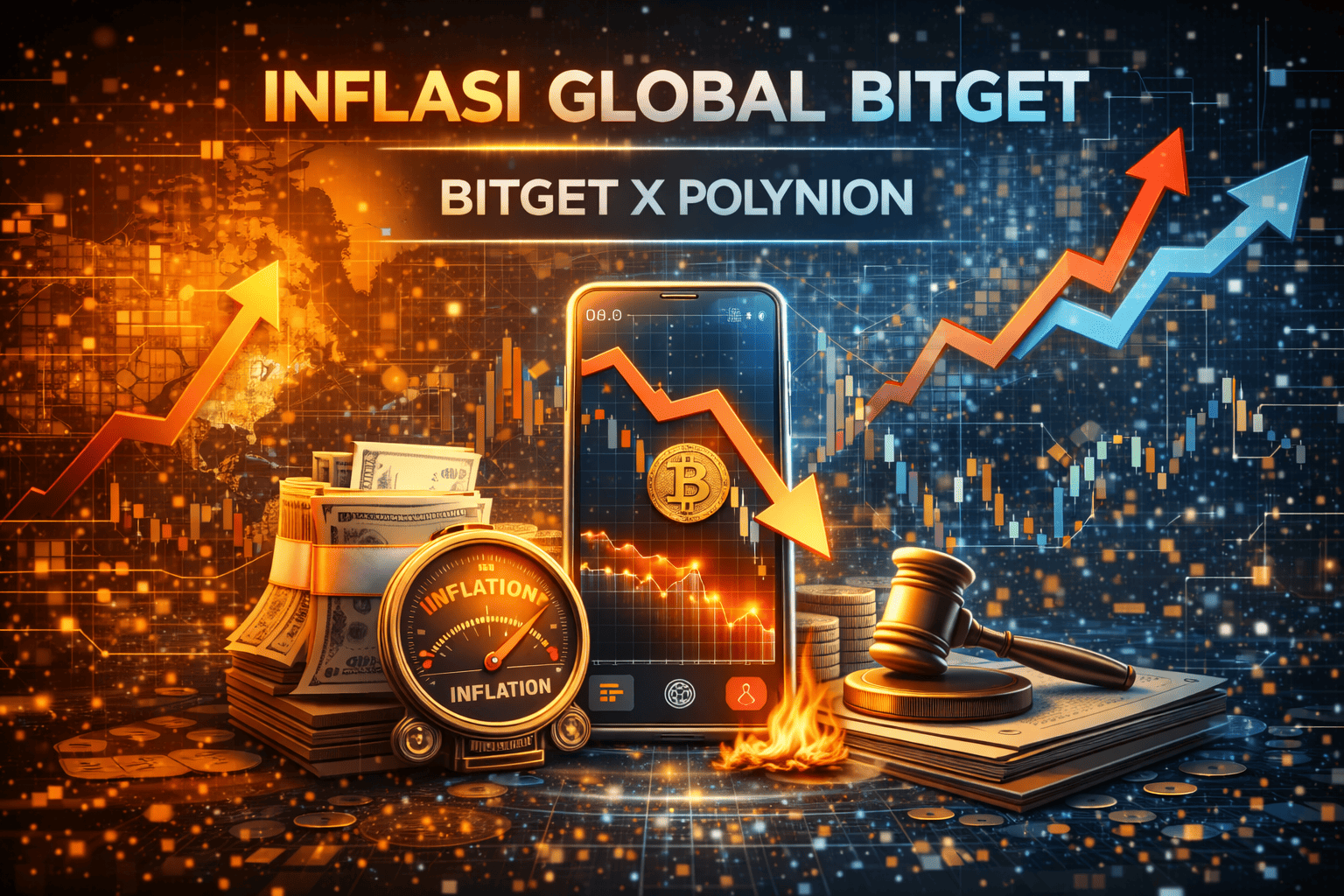 Inflasi Global Bitget dan Dampaknya ke Pasar Kripto