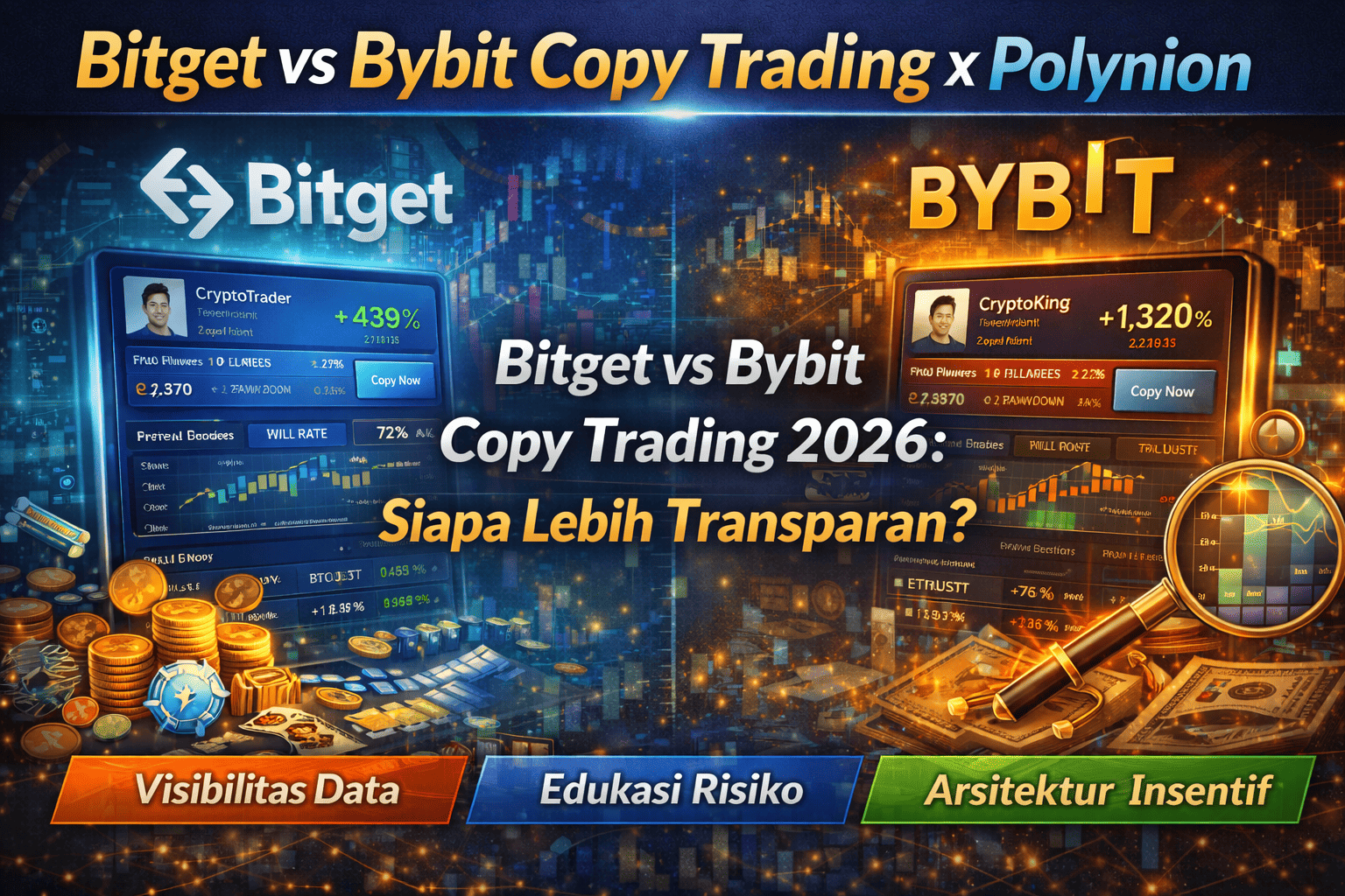 Bitget vs Bybit Copy Trading 2026: Siapa Lebih Transparan?