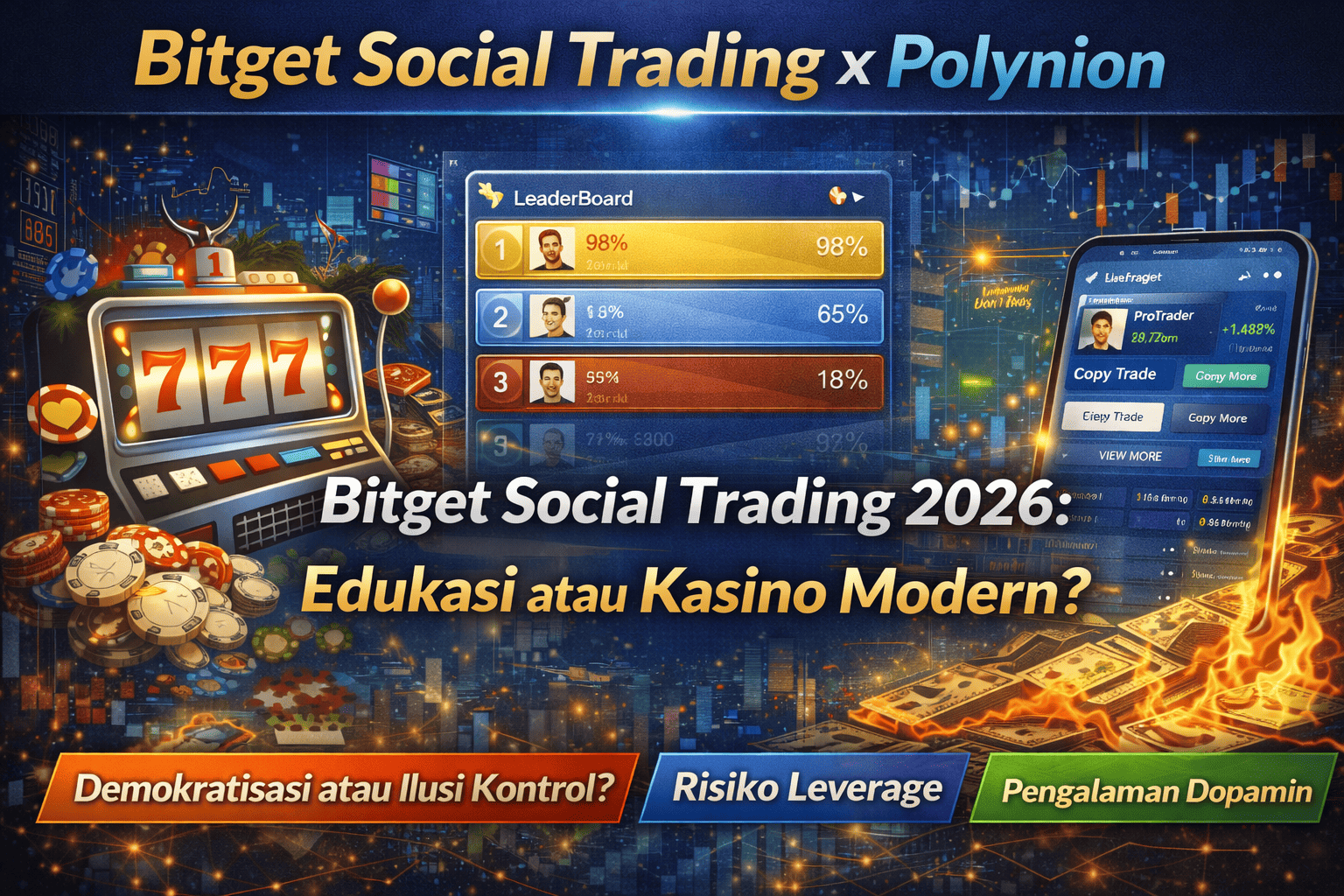 Bitget Social Trading 2026: Edukasi atau Kasino Modern?