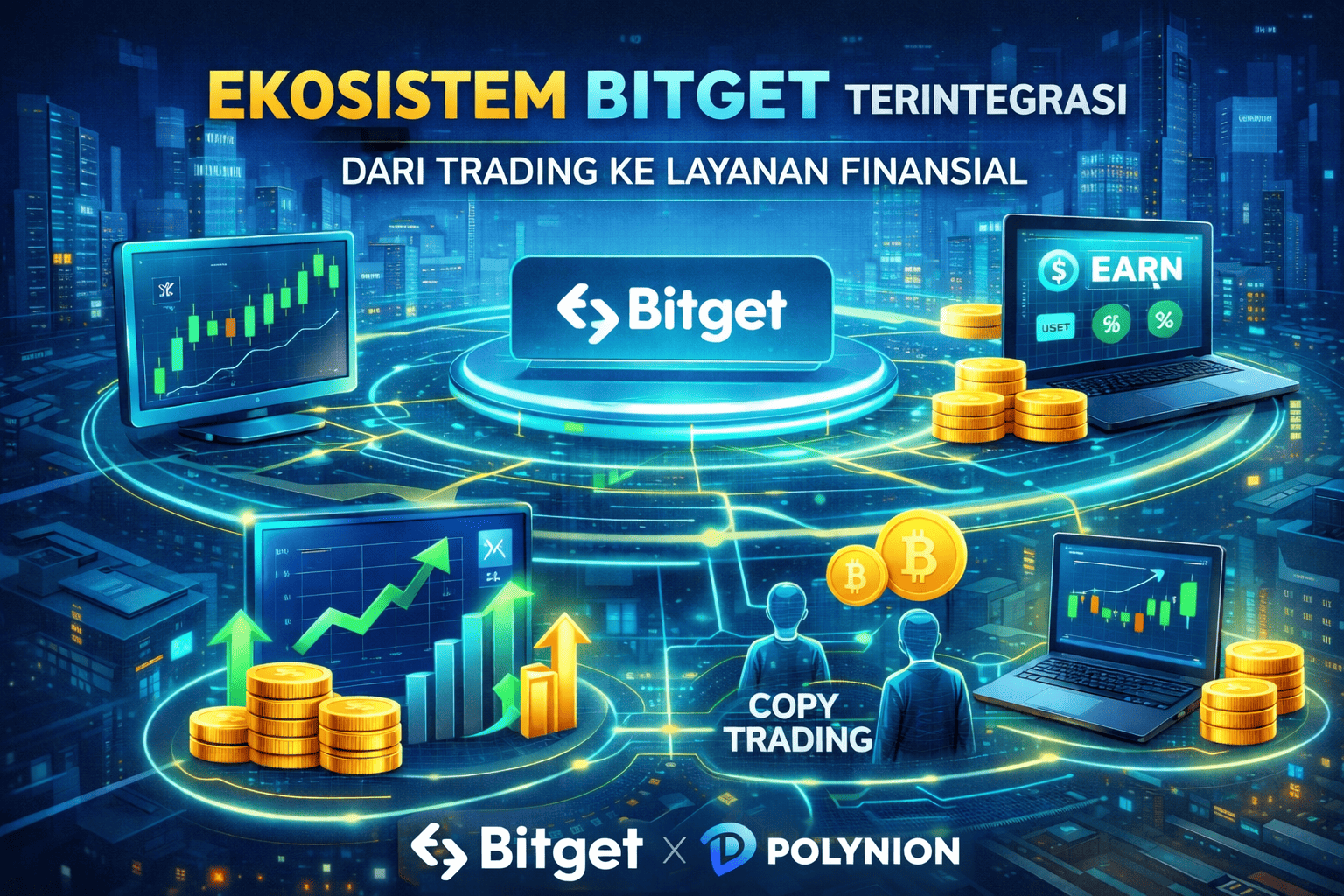 Ekosistem Bitget Terintegrasi: Dari Trading ke Layanan Finansial