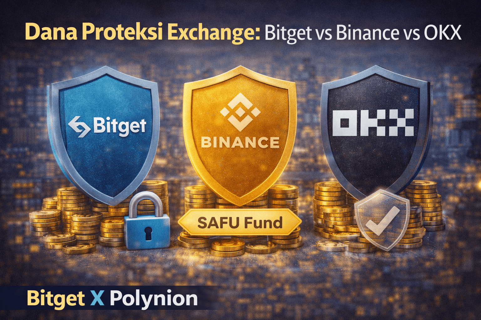 Dana Proteksi Exchange: Bitget vs Binance vs OKX