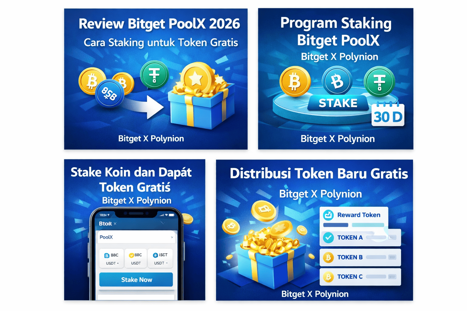 Bitget PoolX 2026: Review Cara Staking untuk Token Gratis